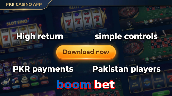Main screen of Boom Bet gamedownload page for PK players