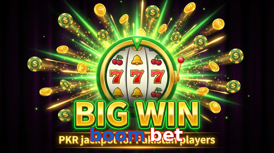 Big win animation on Boom Bet slot game